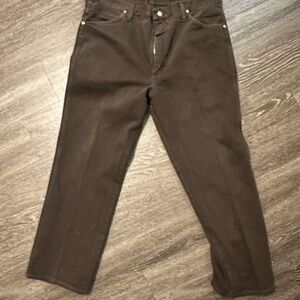 Wrangler Dark Brown Jeans